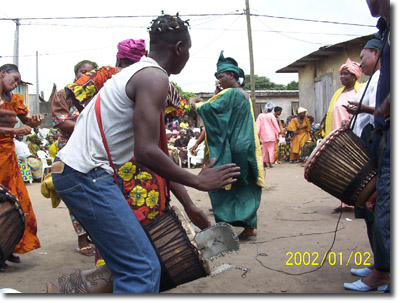 more drumming